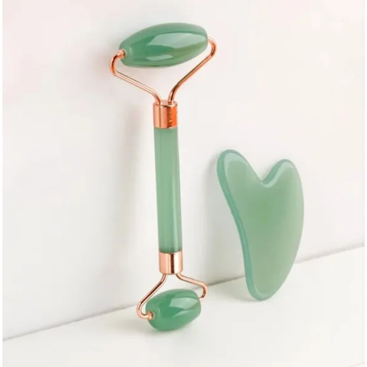 Jade Ice Roller & Gua Sha Set — Lumastra